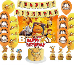 Cute G-Garfield Theme Birthday Party Supply Decor Kid Gift Boy Toy Ora