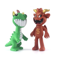 Figurky Nightmared Critter Pianosaurus Yarnaby 8 ks