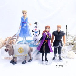 Set figúrok Ľadové kráľovstvo | Frozen 5 ks II