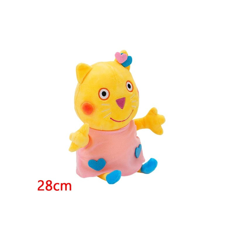 28Cm Peppa Pig Forever Friends Plush Toy Bigger Edmund Elephant Pedro Pony Suzy Sheep Zoe Zebra Room Kids Birthday Gift Toys| |