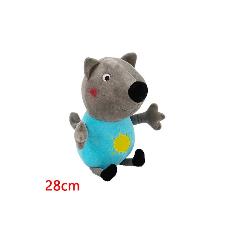 28Cm Peppa Pig Forever Friends Plush Toy Bigger Edmund Elephant Pedro Pony Suzy Sheep Zoe Zebra Room Kids Birthday Gift Toys| |
