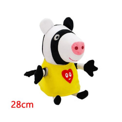 28Cm Peppa Pig Forever Friends Plush Toy Bigger Edmund Elephant Pedro Pony Suzy Sheep Zoe Zebra Room Kids Birthday Gift Toys| |