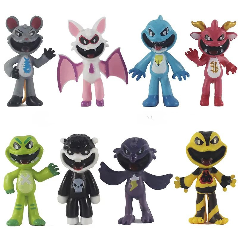 Figurky Nightmared Critter 8 ks