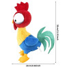 Plyšák Kohout Heihei | Vaiana 30 cm
