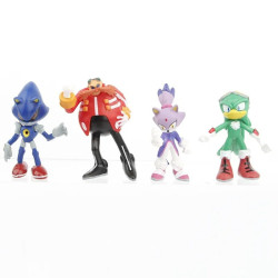 Figúrky Ježko Sonic 12 ks