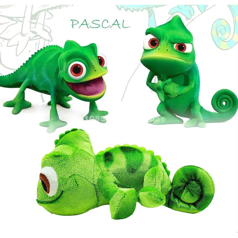 Pascal 15cm Rapunzel Chameleon Plush Doll Toy Pascal Stuffed Animals P