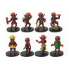 Figúrky Deadpool Marvel 8 ks