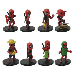 Figúrky Deadpool Marvel 8 ks