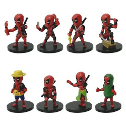 Figúrky Deadpool Marvel 8 ks