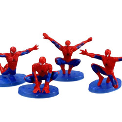 Figúrky Marvel Spider-Man s podstavcom 7 ks