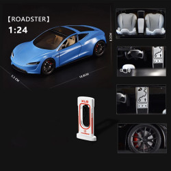 Model auta Tesla Roadster 1:24