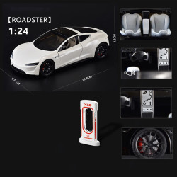 Model auta Tesla Roadster 1:24