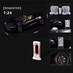 Model auta Tesla Roadster 1:24