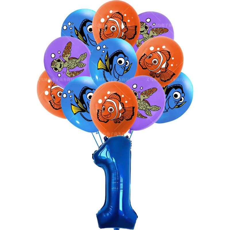 Set narozeninová dekorace Nemo a Dory