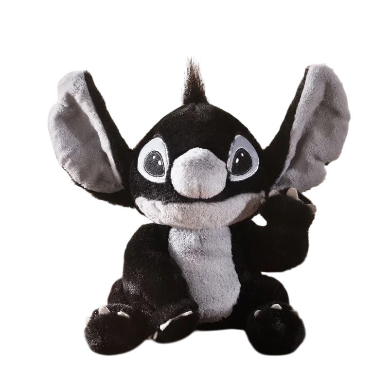 Plyšák čierny Stitch 25 cm