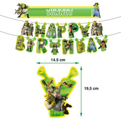 Set narozeninová dekorace Shrek