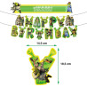 Disney Monster Shrek Prince Donkey Green Princess Happy Birthday Banne