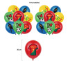 Ronaldo Football Theme Birthday Party Decoration Set Banner Cake Toppe