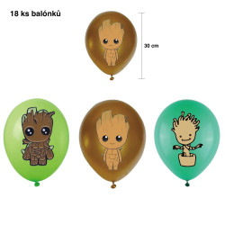 Set narozeninová dekorace Groot | Strážci galaxie