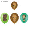 Guardians of The Galaxy Balloons Groot Marvel Superhero Birthday Banne