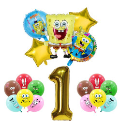 Narozeninová dekorace Spongebob v kalhotách