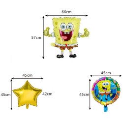 Narozeninová dekorace Spongebob v kalhotách