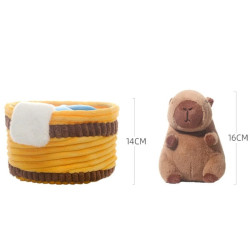 Plyšák Kapybara ve vířivce 16 cm