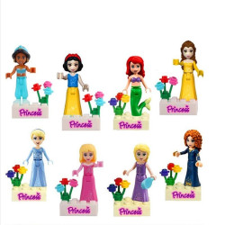 Figurky Disney Princezny k LEGO 8 ks