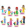 Figurky Disney Princezny k LEGO 8 ks