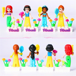 Figurky Disney Princezny k LEGO 8 ks