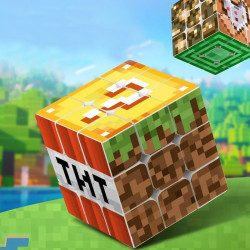 Rubikova kocka Minecraft 3x3