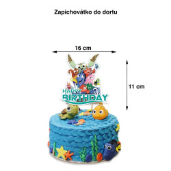 Set narozeninová dekorace Nemo a Dory