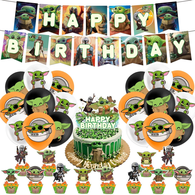 Disney Monster Shrek Prince Donkey Green Princess Happy Birthday Banne