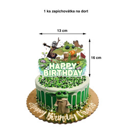 Disney Monster Shrek Prince Donkey Green Princess Happy Birthday Banne