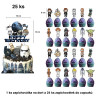Disney Monster Shrek Prince Donkey Green Princess Happy Birthday Banne