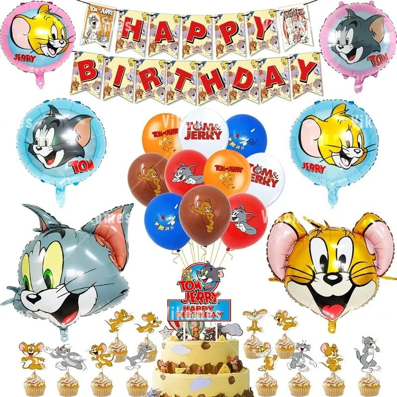 Set narozeninová dekorace Tom a Jerry