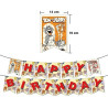Disney Monster Shrek Prince Donkey Green Princess Happy Birthday Banne