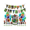 Disney Monster Shrek Prince Donkey Green Princess Happy Birthday Banne