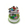 Disney Monster Shrek Prince Donkey Green Princess Happy Birthday Banne