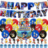 Disney Monster Shrek Prince Donkey Green Princess Happy Birthday Banne
