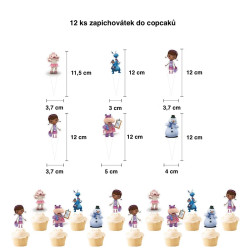 Set narozeninová dekorace Doktorka Plyšáková