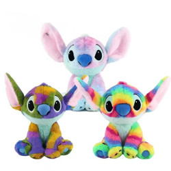 Plyšák duhový Stitch 35 cm