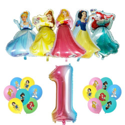 Narozeninová dekorace Disney Princezny