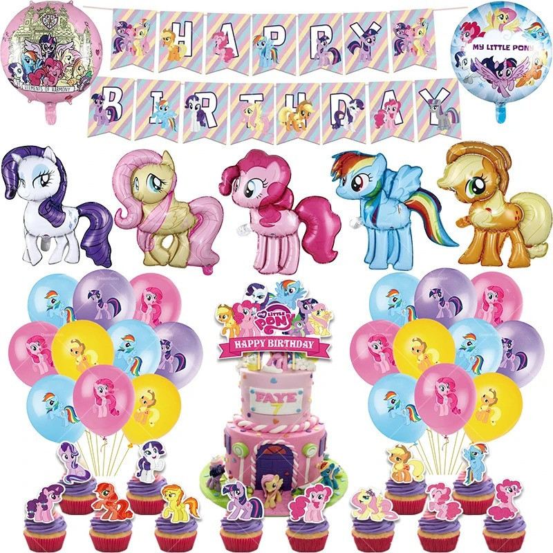Set narozeninová dekorace My little Pony