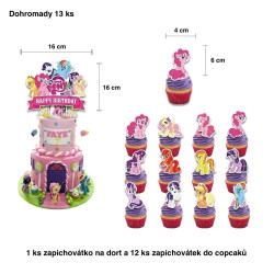 Set narozeninová dekorace My Little Pony