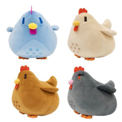 20cm Stardew Valley Chicken Pillow Plush Soft Stuffed Animal Toys Cart