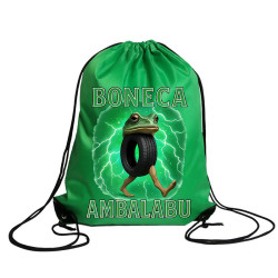 Italian Brainrot Drawstring Bag Backpack Cartoon Tung Tungtung Sahur T