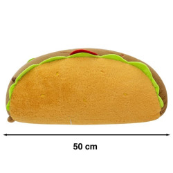 New Cute Hamburger Capybara Plush Stuffed Toy Simulation Animal Doll S