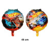 Hots Wheelset Balloons Racing Car Latex Ballons Boys Party Decorations