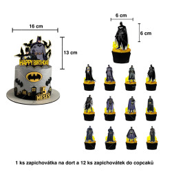 Set narozeninová dekorace Batman | DC comics